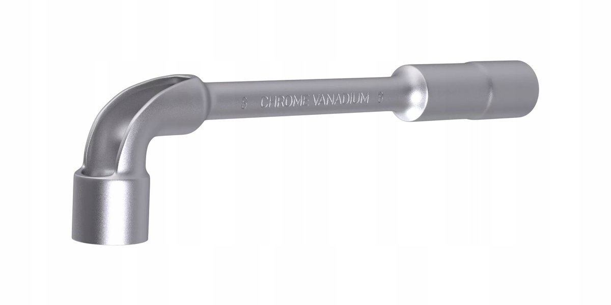 MJW Steeksleutel 8mm 6-zijdig/12-zijdig CrV