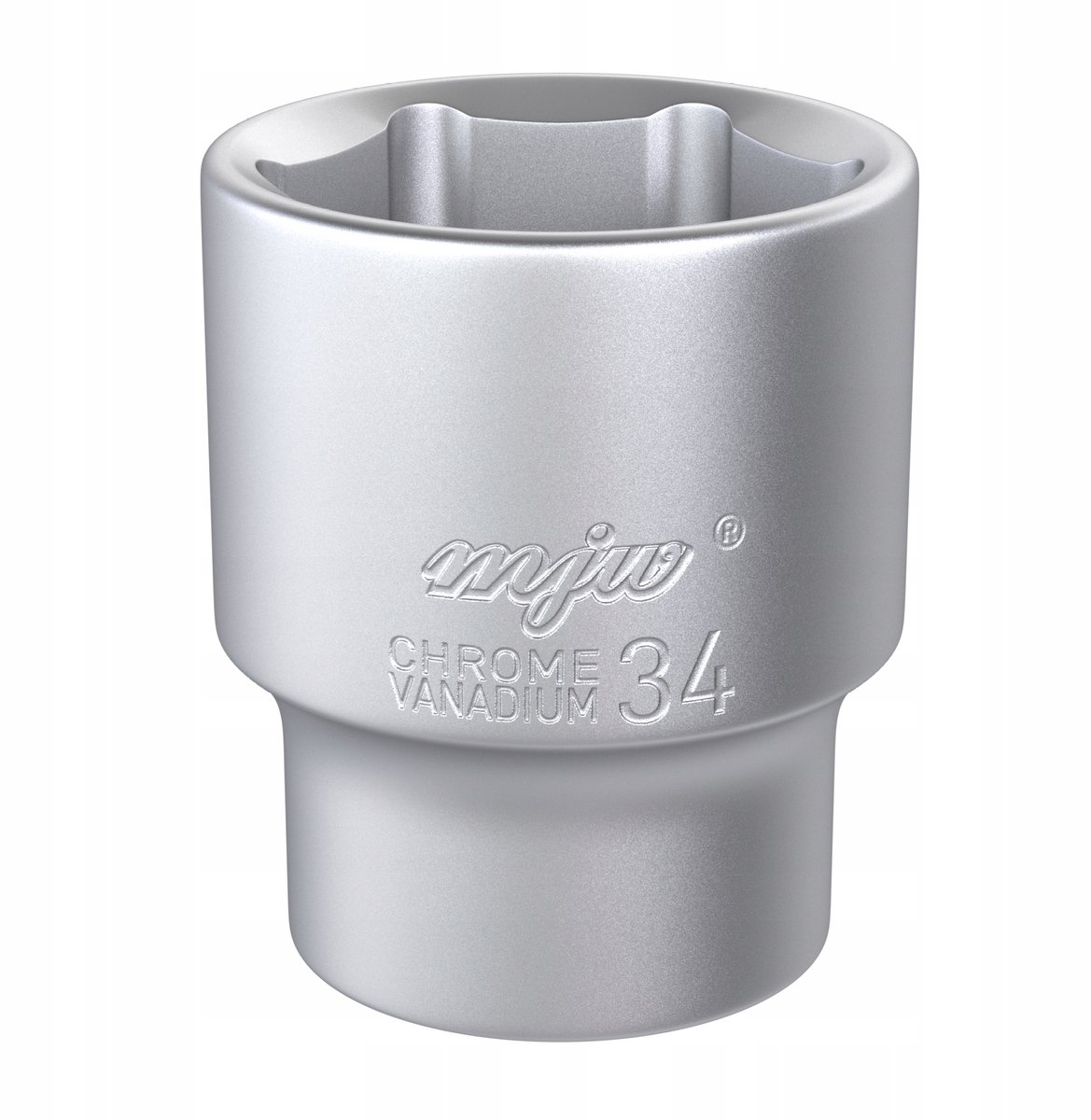 MJW Dopslagsleutel 3/4" 34mm 6-kant CrV DIN 3121