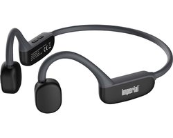 Imperial BluTC Active 1 - Bone Conduction Headphone – Open-Ear Sport Oortjes - Draadloos - Bluetooth - Zwart