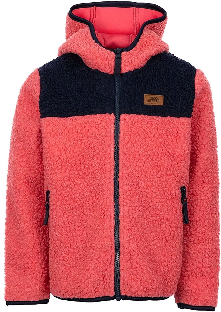 Trespass Kinder Fleecejacke Lindenn Fleece -11/12 Strawberry