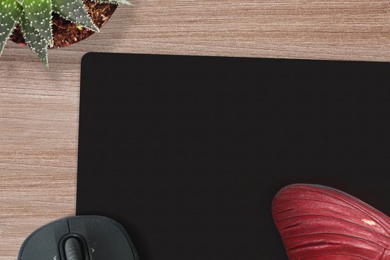 Muismat XXL 90x60 cm - Bureau onderlegger - Bureau mat Vlinder - Rood - Minimalistisch - Bureaumat - Gaming mousepad xl - Bureaulegger groot - Computer deskmat