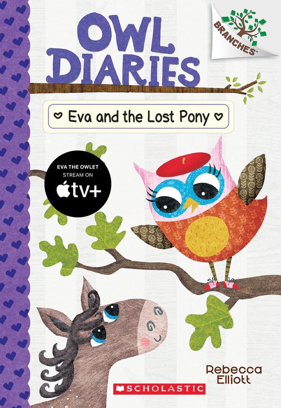Owl Diaries 8 - Eva and the Lost Pony: A Branches Book (Owl  ... - cover