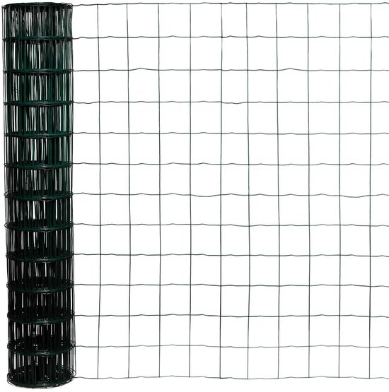 Italfence - Bordure de jardin décorative, galvanisé et plastifiée, Clôture de jardin (Toutes les