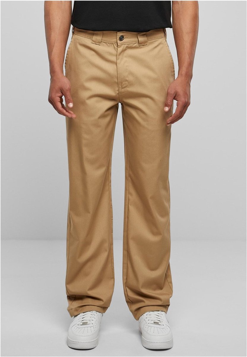 Urban Classics Classic Workwear Broek rechte pijpen Taille 28 inch Beige
