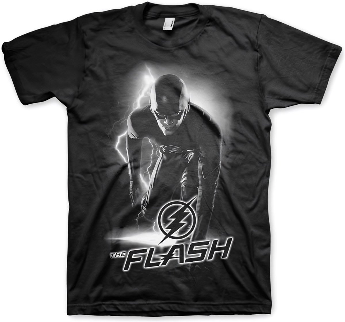 DC Comics The Flash Heren Tshirt -L- Ready Zwart