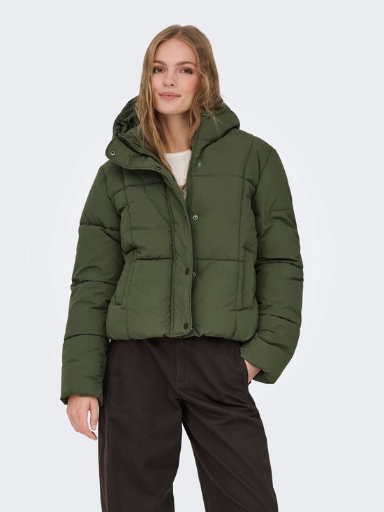 JDY - JDYWONDER SHORT HOOD PUFFER OTW SIJ - Dames - Gewatteerde jassen