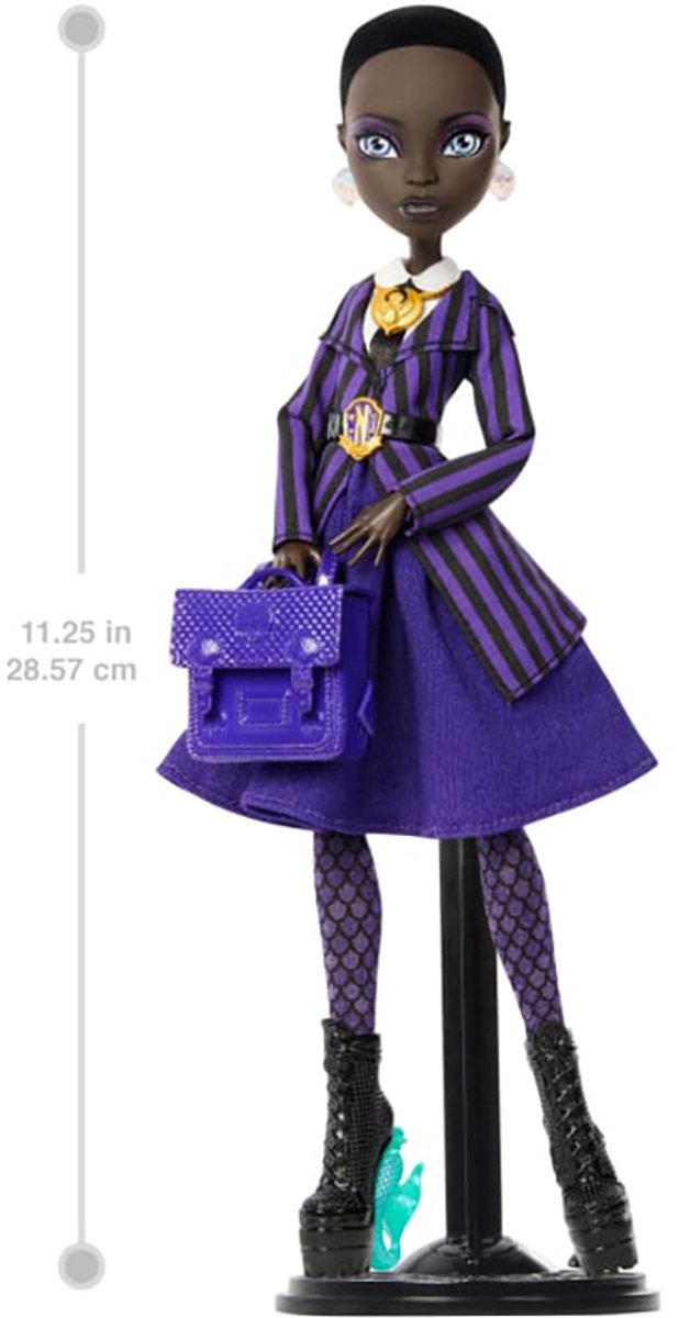 Monster High Wednesday Bianca Barclay - Modepop — afbeelding 8