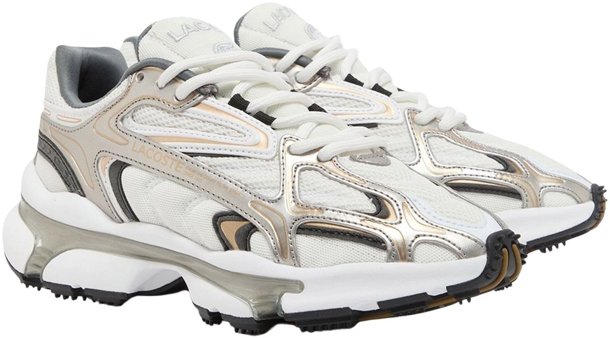 Lacoste L003 2K24 wit - grijs - zilver