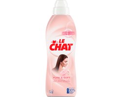 Le Chat Wasverzachter - Pure & Soft - 40 Wasbeurten - 12 x 880 ml - Voordeelverpakking