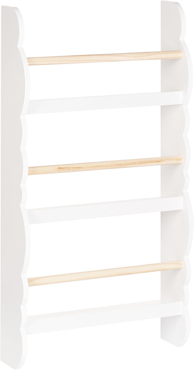 RIGOLET - Wandboekenplank - Wit - MDF