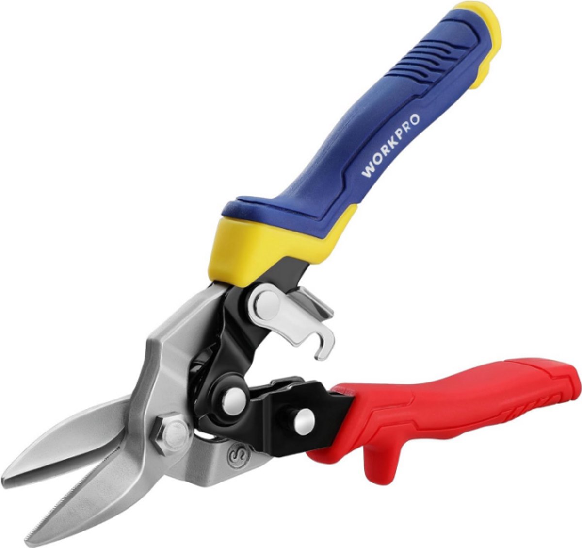 WORKPRO WP214025 Blikschaar Recht – 200 mm | 60Cr-V Staal – Professioneel