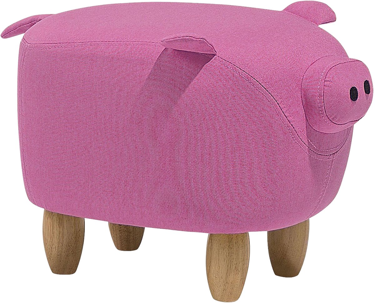 PIGGY - Hocker - Roze - Polyester