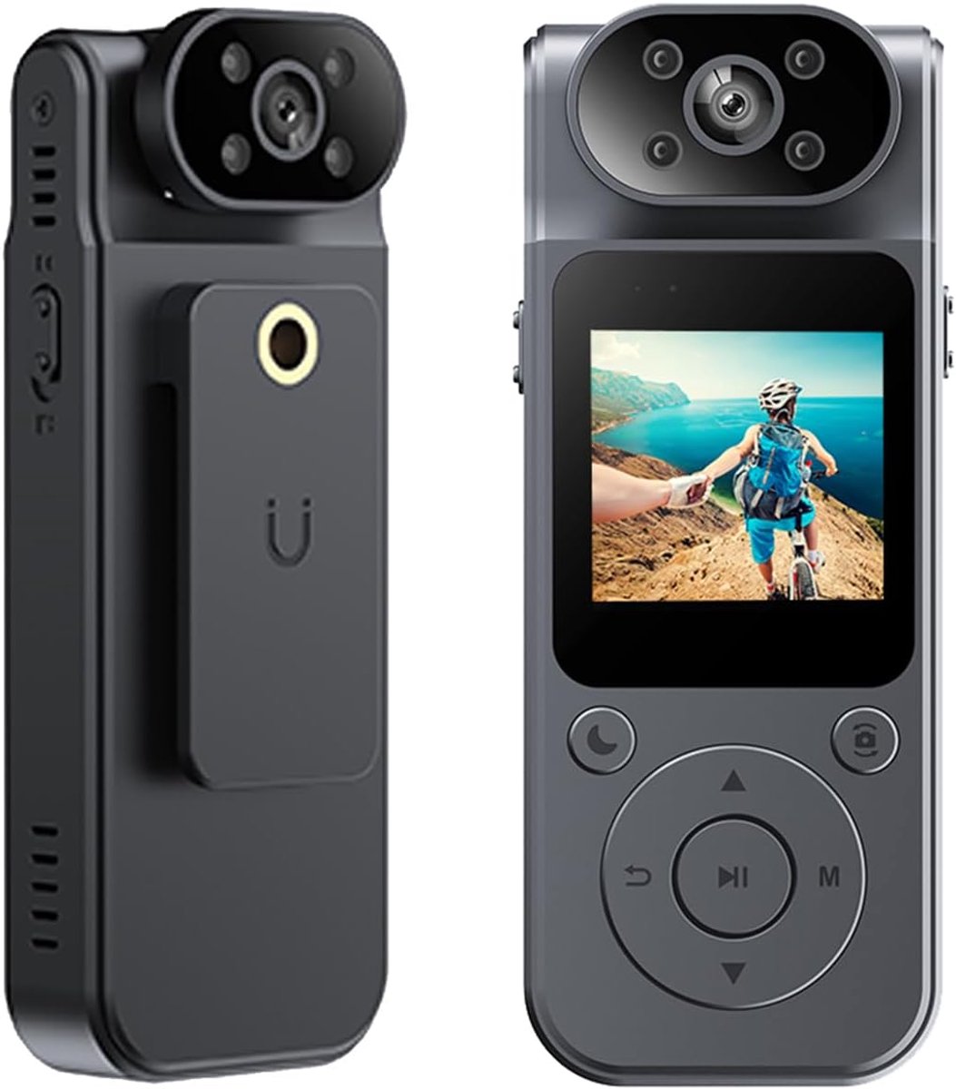 Mini-sportcamera 170 graden groothoek met 180° rotatie en nachtzicht
