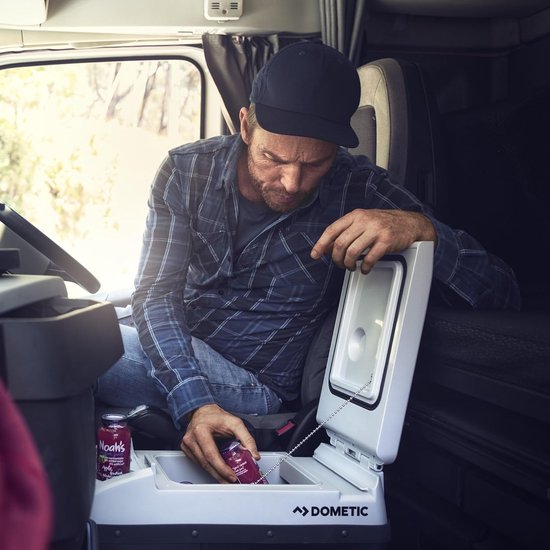 Draagbare elektrische koelbox 20 liter voor auto, vrachtwagen, boot en stopcontact - 12/24 Volt DC en 100-240 V AC van Merkloos — afbeelding 3