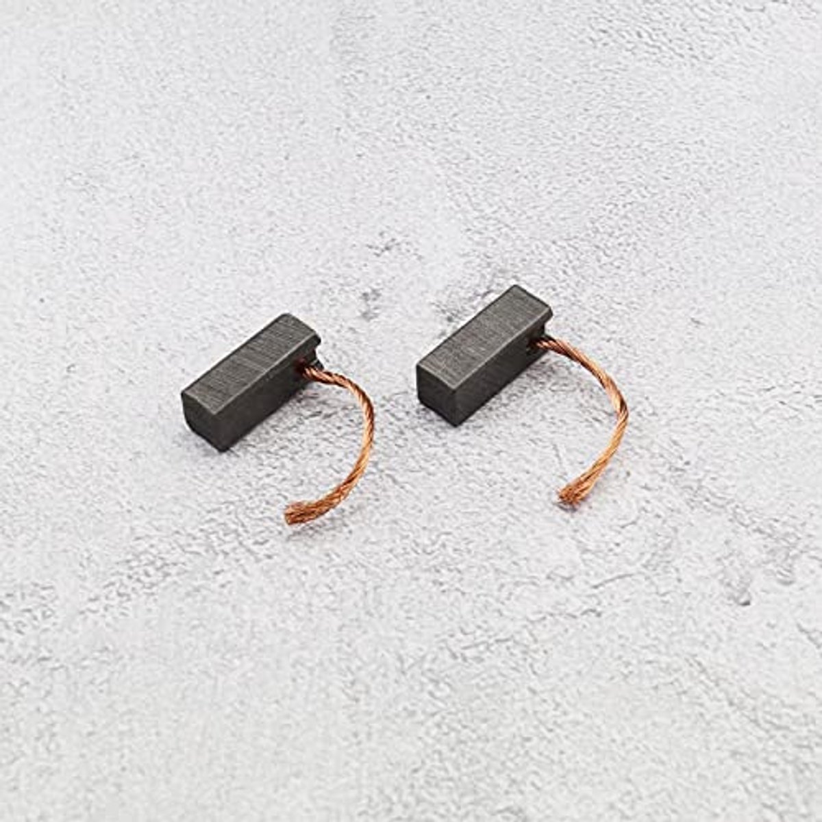2 Pairs Motor Carbon Brushes For Power Tool Motors 7x8x19mm/0.27x0.31x0.75inch Power Tool Accessories Electric Motor Replacement Parts
