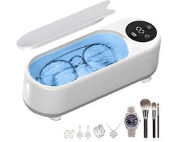 Ultrasoon Reiniger - Ultrasonic Cleaner - Reinigingsapparaat voor Sieraden en Brillen - 360º - ultrasoon apparaat voor brillen, horloges, sieraden, kunstgebitten, plastic