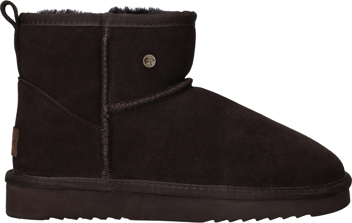 Warmbat Wallaby Suede Boot Dames Laarzen - Bruin