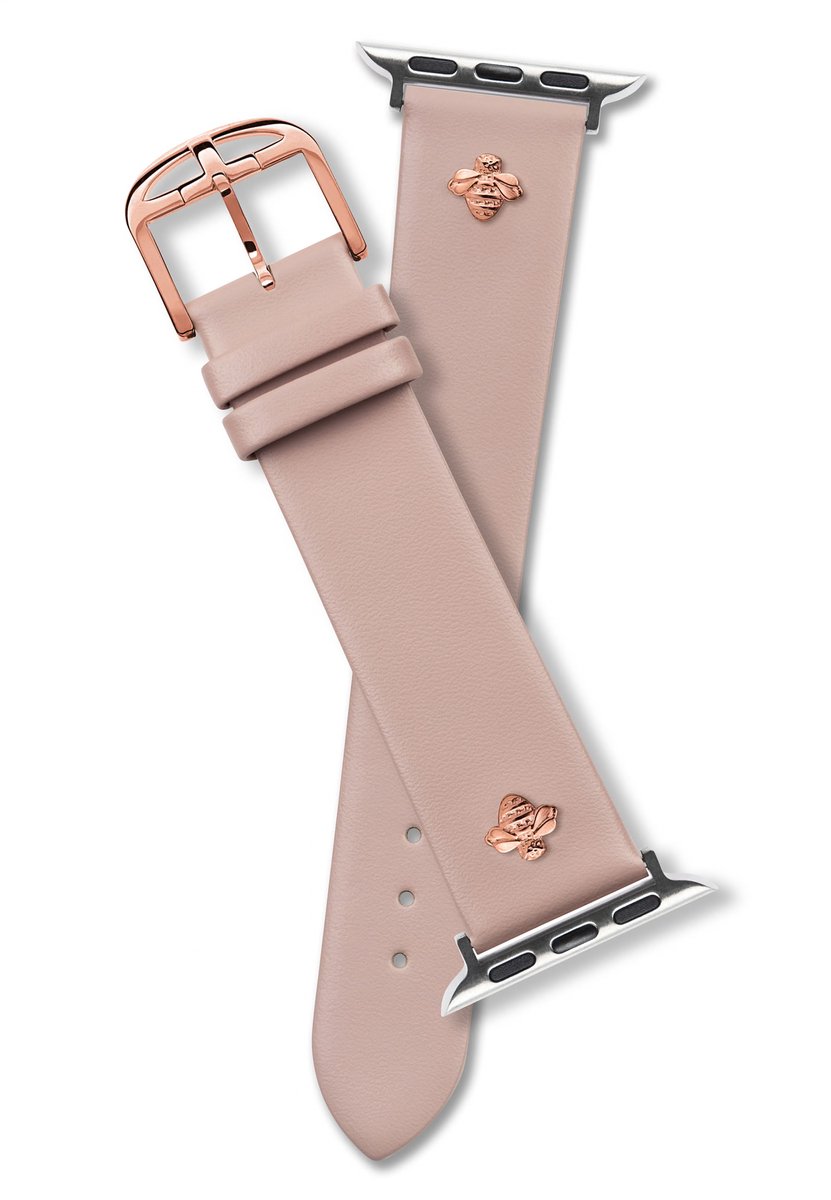Ted Baker Ted Baker Apple® (38Mm-40Mm) Watch-Bandje Roze Armband: 100% Leer Not applicable BKS38F110B0, BKS38F203B0