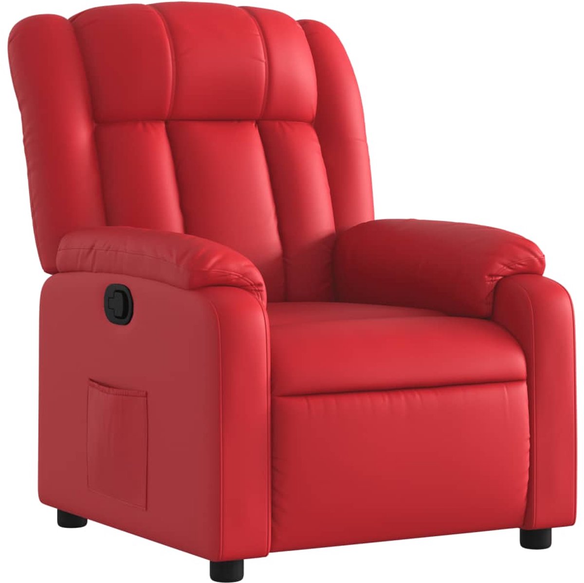 vidaXL Fauteuil - verstelbaar - kunstleer - rood