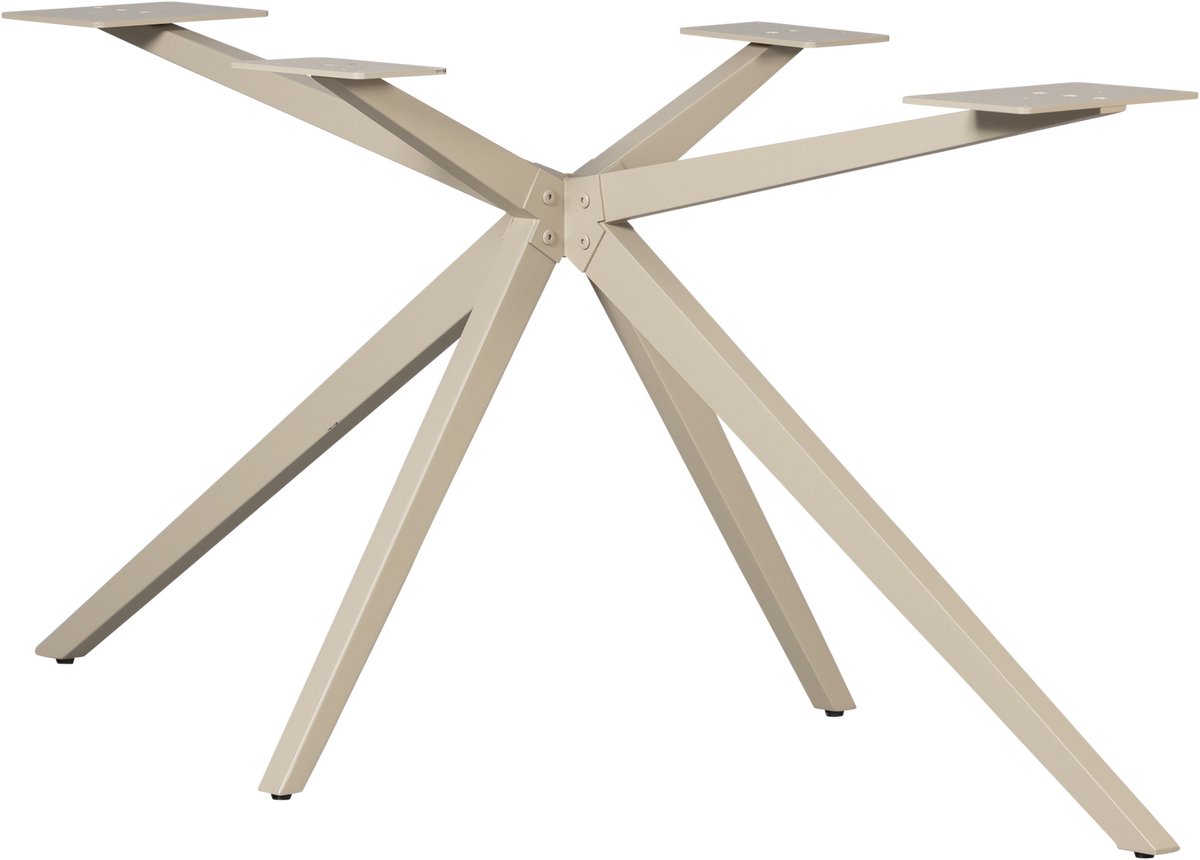WOOOD Holland Kruispoot Xl - Metaal - Dakargrau - 72x170x80