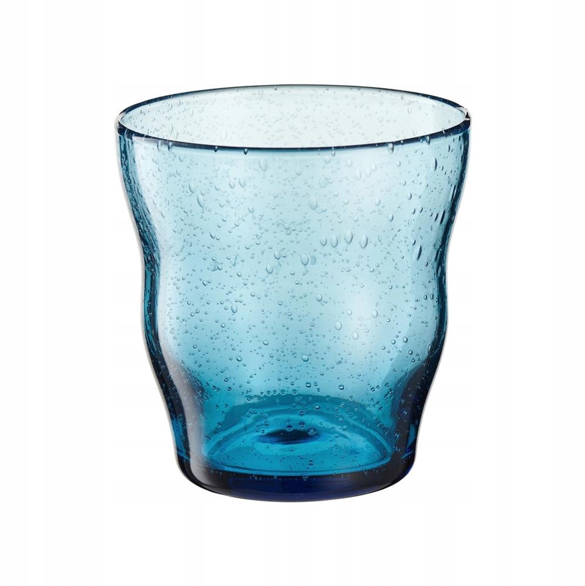 VILLA ITALIA Perlatto Glas - Donkerblauw - 300 ml