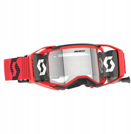 Scott Prospect 2.0 WFS crossbril rood/zwart/helder one size