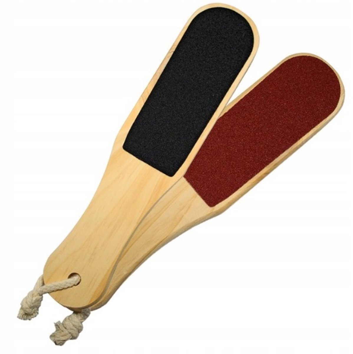 Dubbelzijdige Houten Voetvijl 60/120 - Pedicure & Spa