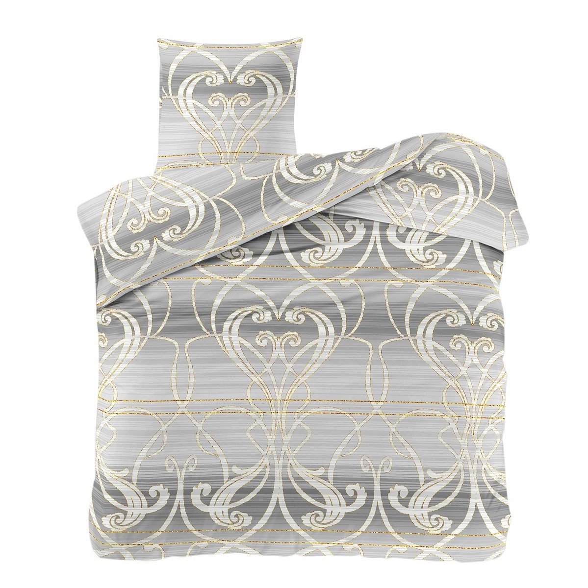 Luxe Katoen Satijn Beddengoed Set 140x200cm & 70x80cm