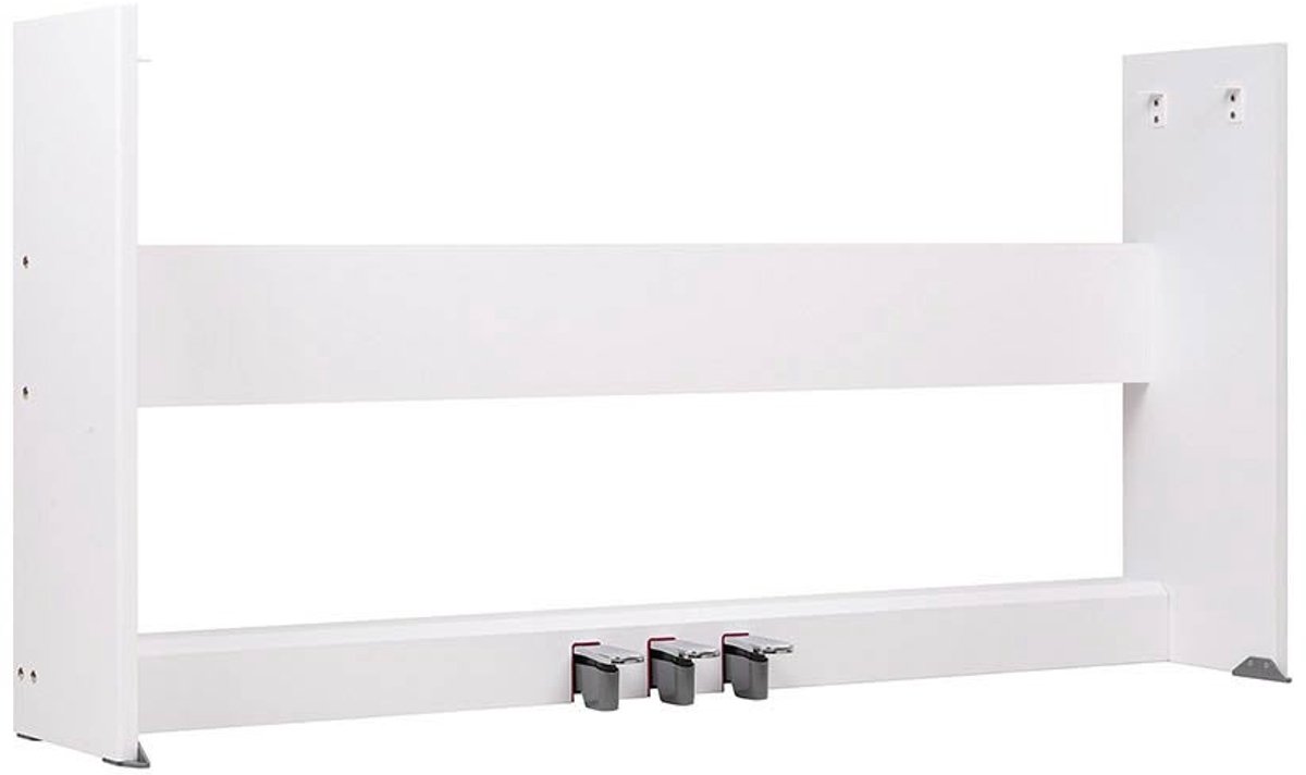 Piano onderstel - NUX NPS1/WH - Houten standaard met 3 pedalen - Voor NPK10 en NPK20 - Wit
