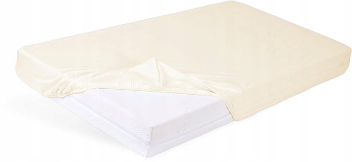 BabyMatex Flanellen Hoeslaken 70x140 cm Crème