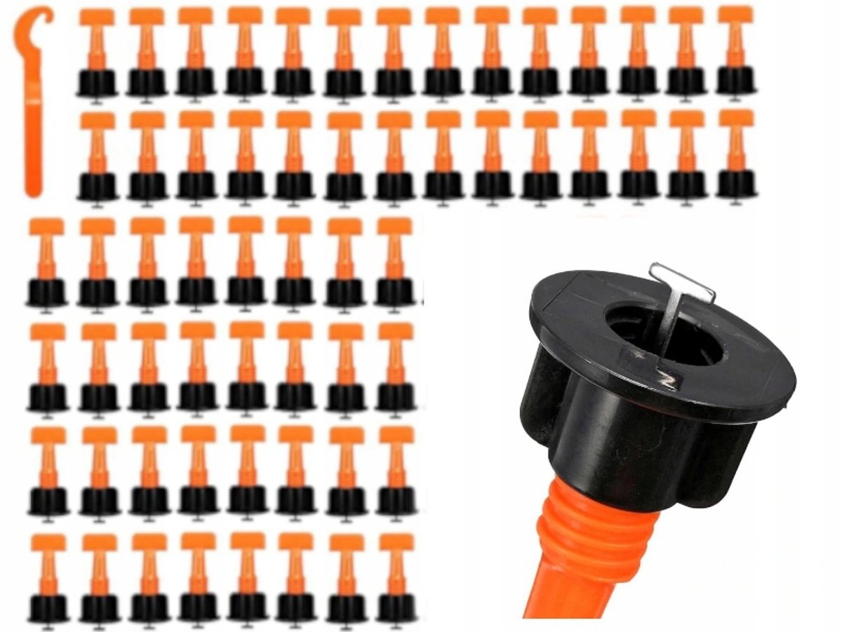 FLATPRO.2 Tegel-nivelleringssysteem - 100 clips + 2 sleutels