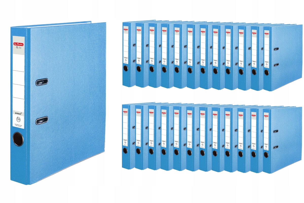 Herlitz Segregatory A4 5cm 25 stuks Aqua