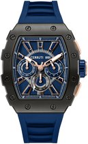 Cerruti 1881 CIWGO0085402 - Horloge - Siliconen - Donkerblauw - 46.5 mm