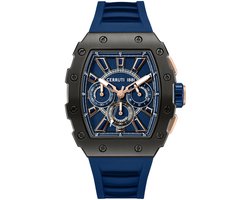 Cerruti 1881 CIWGO0085402 - Horloge - Siliconen - Donkerblauw - 46.5 mm