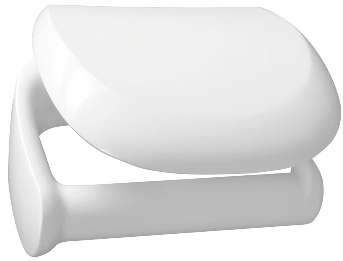 Bisk Athena Wit Wit Toiletrolhouder - Wandmontage