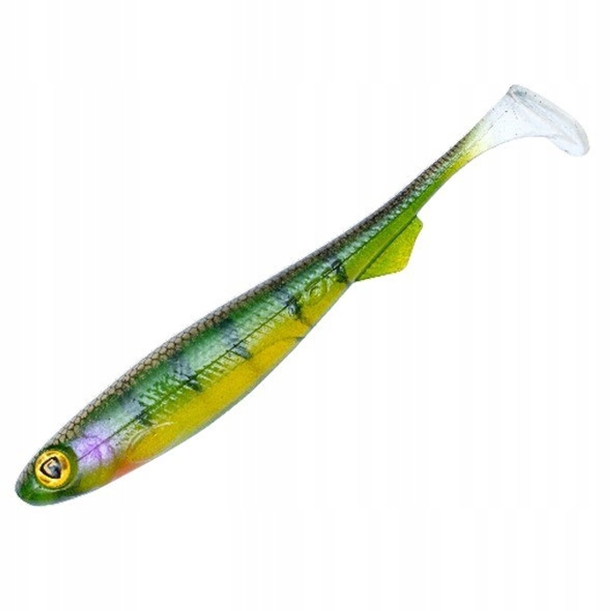 Fox Rage Slick Shad Ultra 13cm UV Stickleback - Rubber Baits voor Spinning