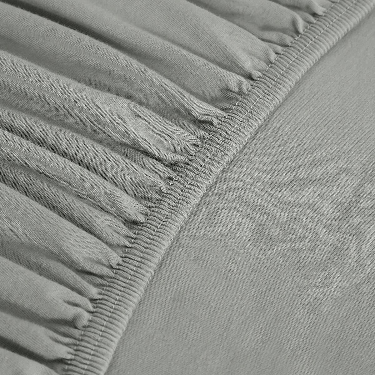 Jersey Hoeslaken 140x200cm - 100% Katoen, diverse Grijstinten