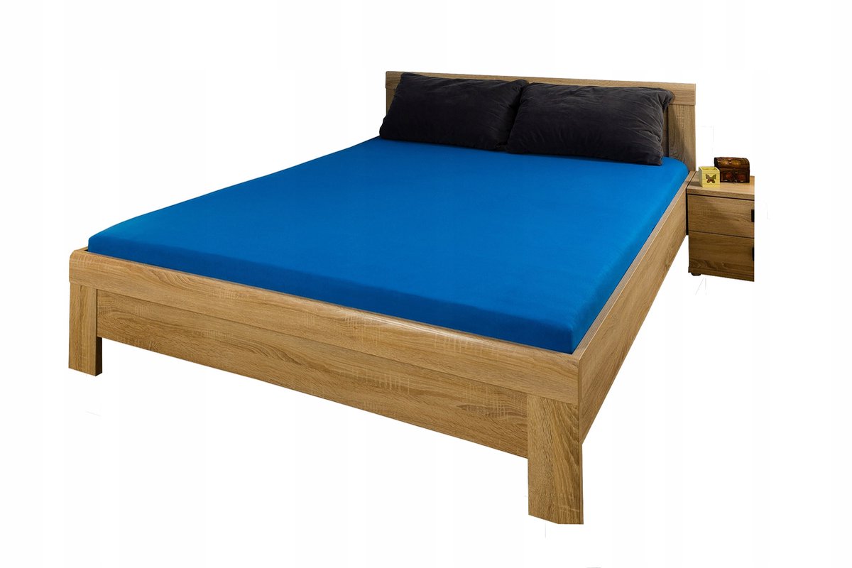 Jersey Hoeslaken 140x220x30cm met Elastiek - 21 Kleuren