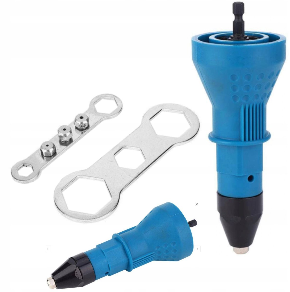 Adapter voor Nietpistool op Accuboormachine - 2.4-4.8mm