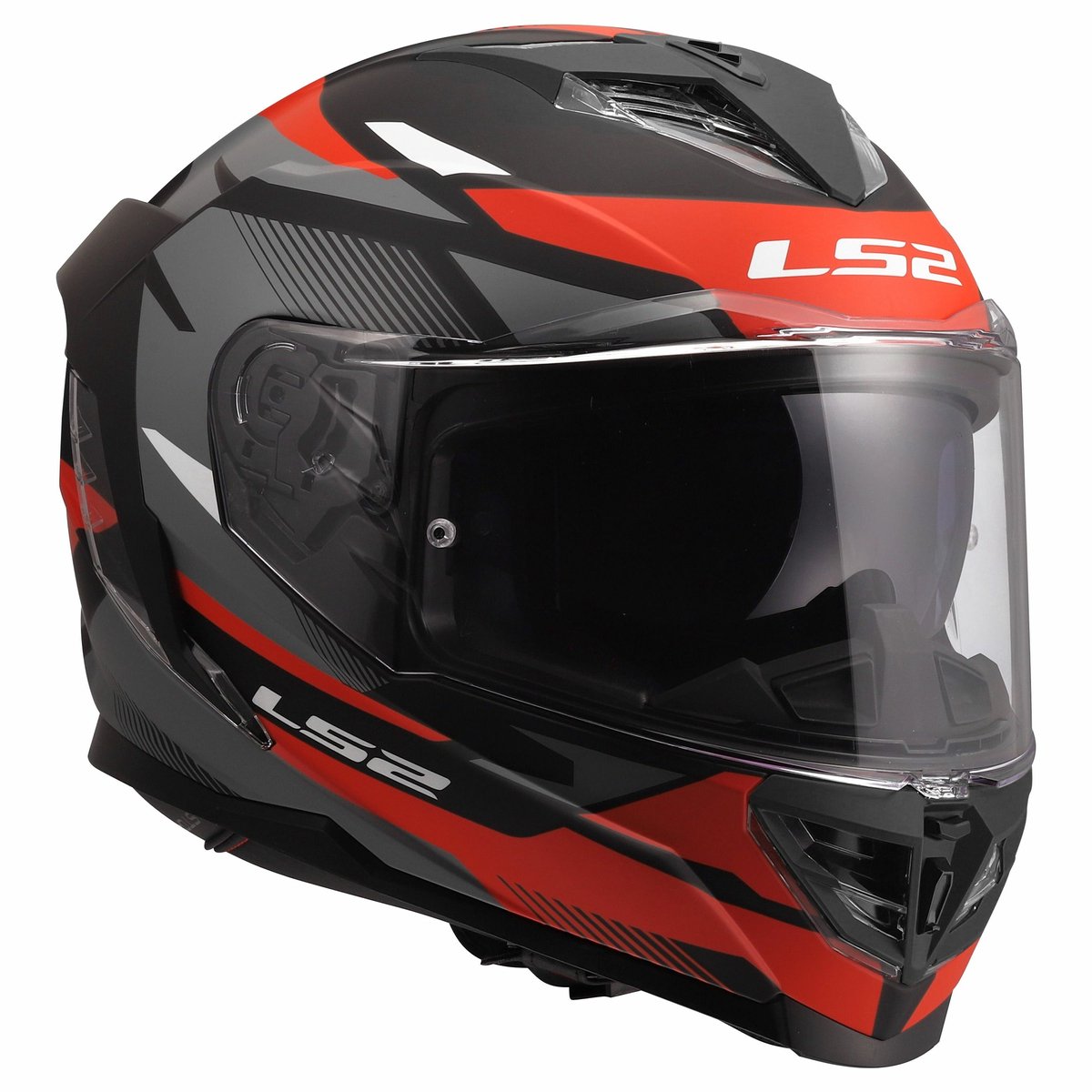 LS2 Helm Storm III Komai FF818 zwart / rood maat 3XL – foto 6