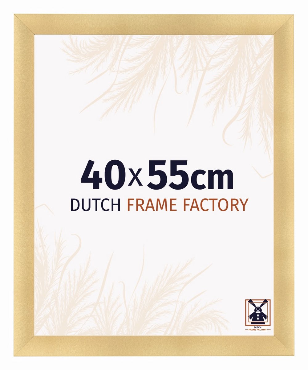 Dutch Frame Factory Fotolijst 40x55 cm - MDF - Goud Mat - Praag