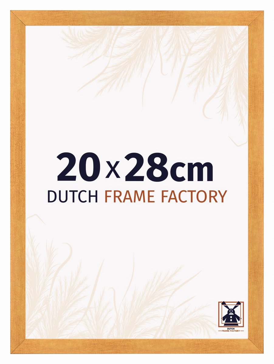 Dutch Frame Factory Fotolijst 20x28 cm - MDF - Oranje - Praag