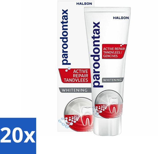 Parodontax - Tandpasta - Whitening - 75ml x 20 | bol
