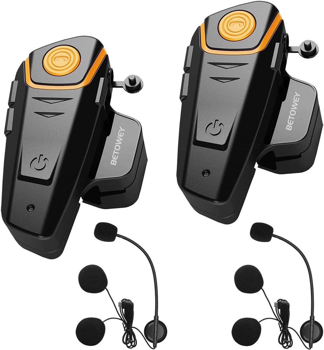 Bluetooth Helmheadset voor Communicatie op de Motor of tijdens Activiteiten
