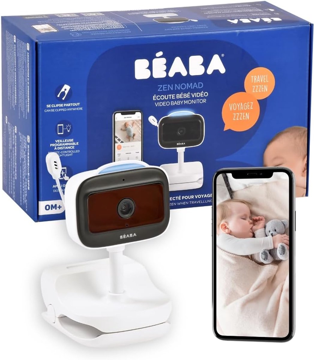 Draadloze Babyfoon met Videofunctie en Nachtzicht voor Ultieme Bewaking