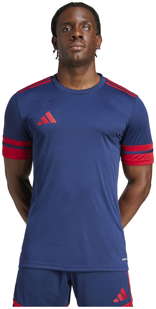Adidas Squadra 25 T-shirt Met Korte Mouwen Blauw M Man