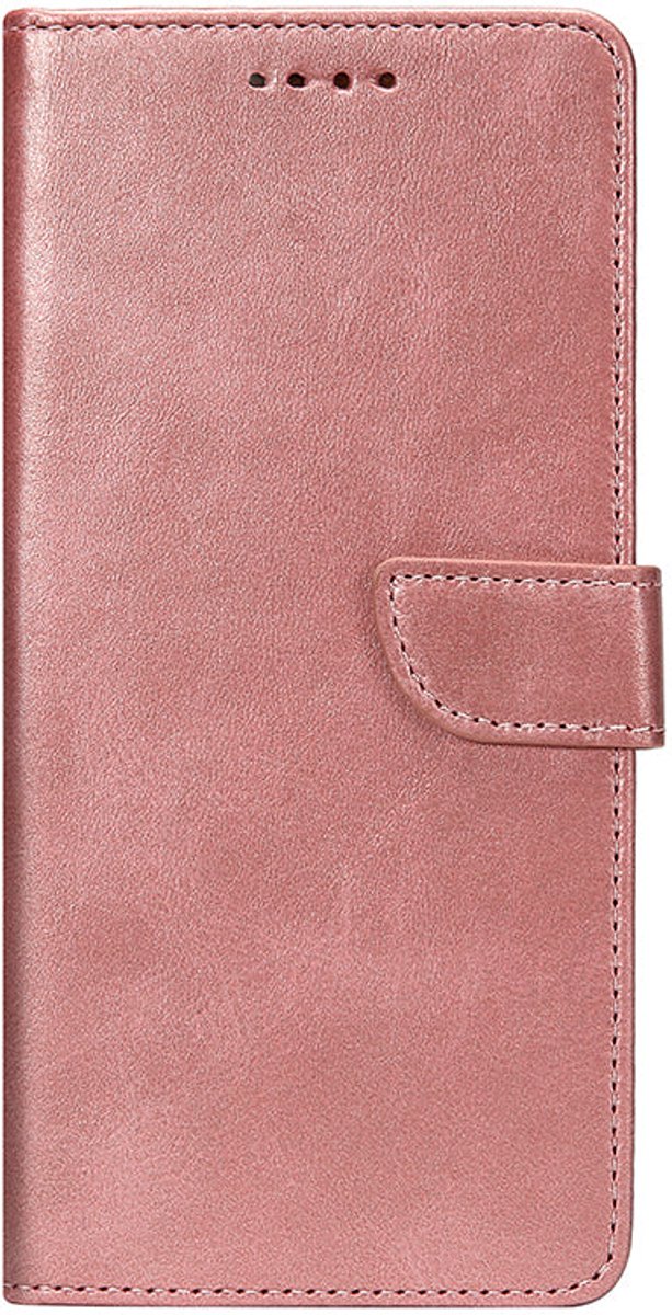 Rixus Bookcase For Samsung Galaxy A36 Pink