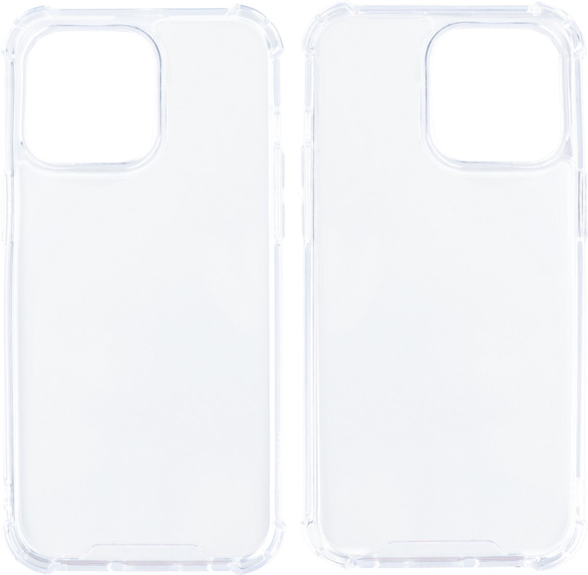 Rixus Anti-Burst Case For Apple iPhone 15 Pro Max Transparent
