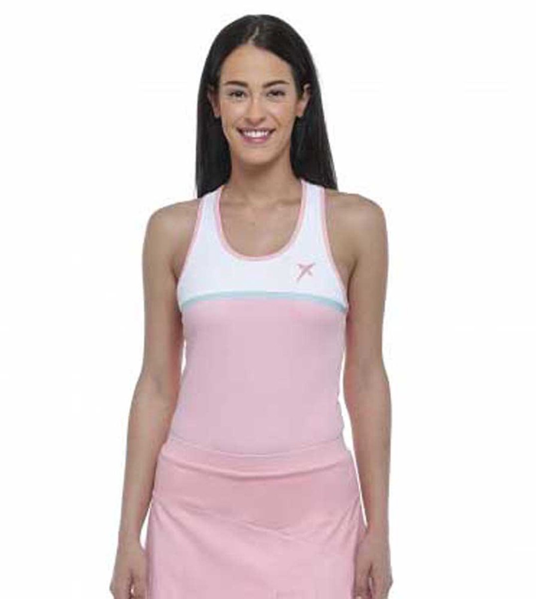 Drop Shot Fenicia Mouwloos T-shirt Roze M Vrouw