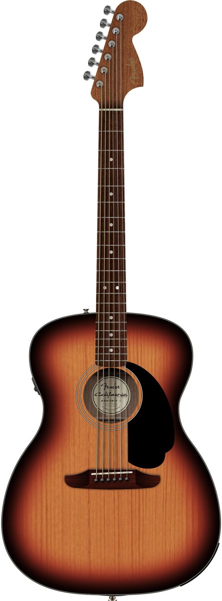 Fender California Standard Monterey E 3-Color Sunburst - Akoestische gitaar